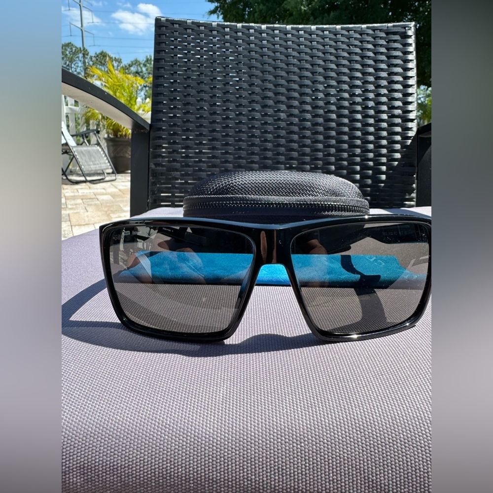 Costa Rincon Black Square Sunglasses